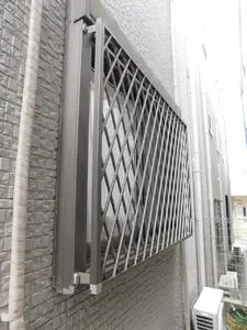 雨戸シャッターの外側に防犯柵をつけたい